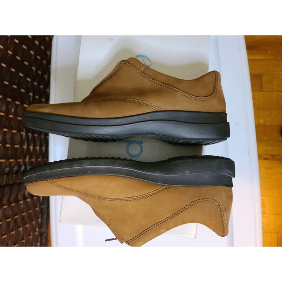 Earth Spirit Shoes Womens 9 Peni Slip On‎ Brown Leather Round Toe Low Comfort - Picture 8 of 11